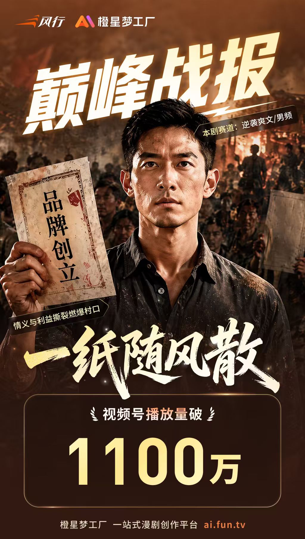 战报海报